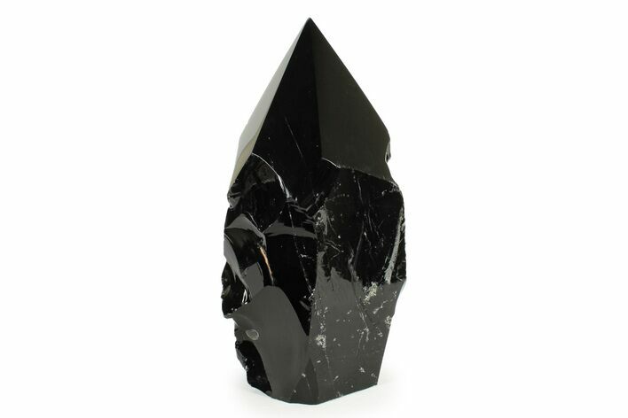 Free-Standing Polished Obsidian Point - Mexico #242438